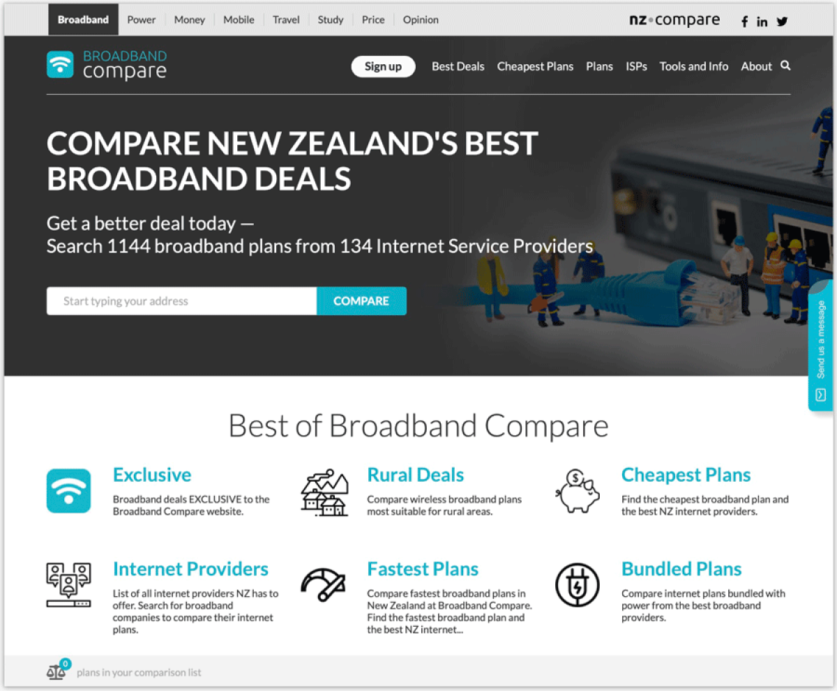 Comparing Broadband Just Got a Lot Easier!