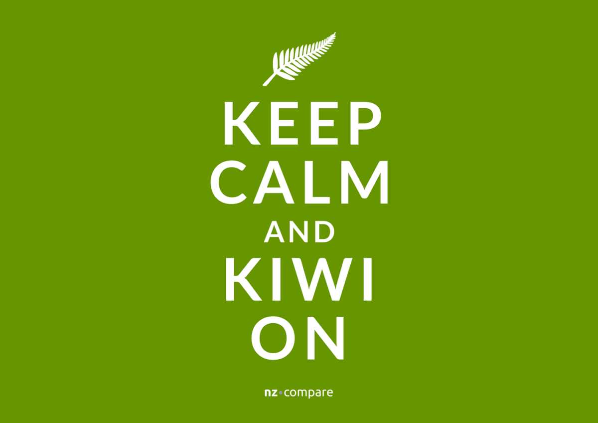 Keep Calm & Kiwi On: a sense of composure, community & clean amongst the NZ population