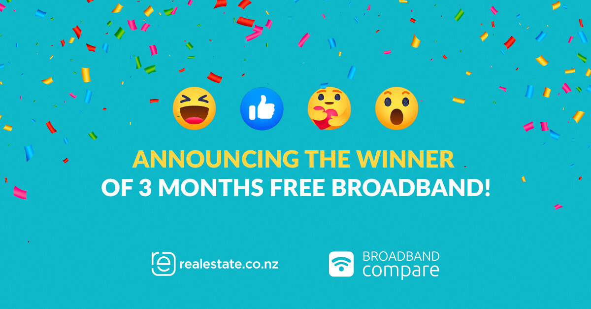 Announcing the winner of FREE broadband for 3 months!