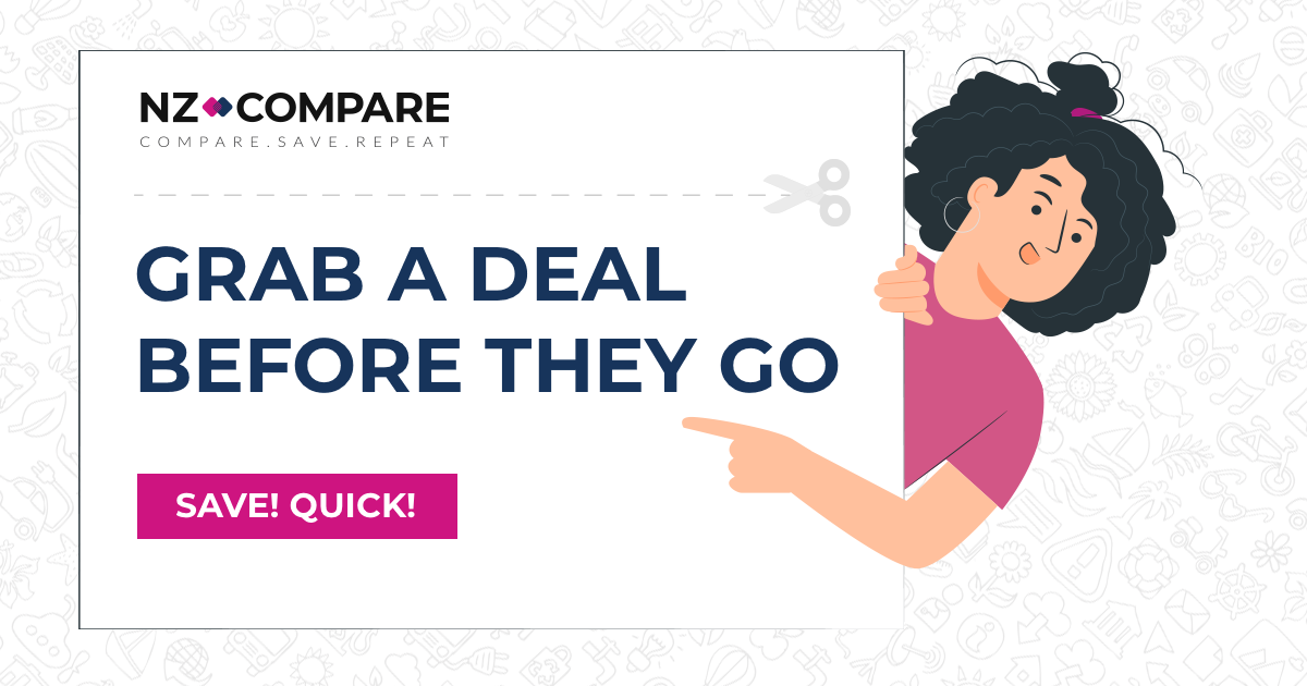 Grab an EXCLUSIVE deal with NZ Compare