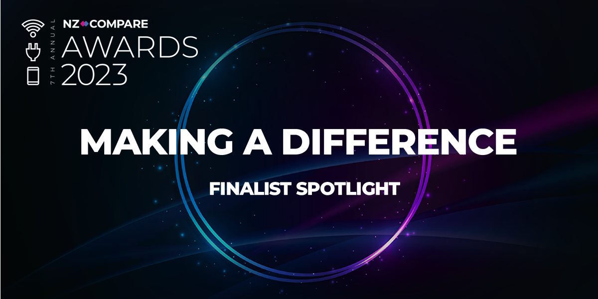 Making a Difference Spotlight Contact on the NZ Compare Website