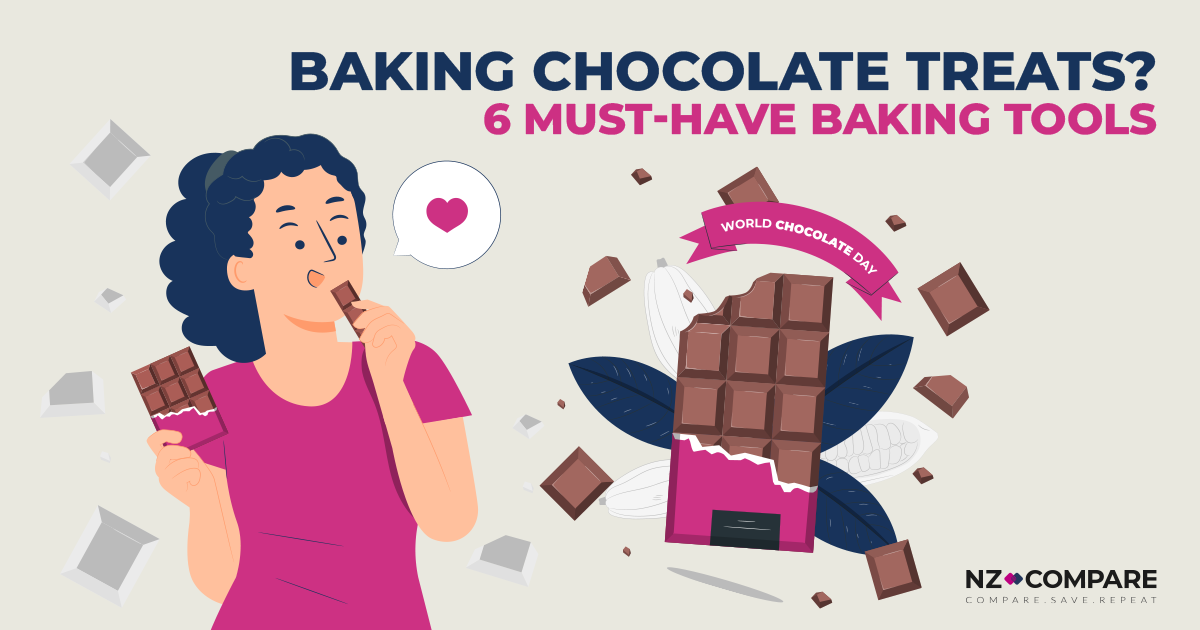 Baking Chocolate Treats? 6 Must-Have Baking Tools with NZ Compare